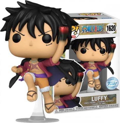 Actual product image Funko POP! One Piece Luffy (Uppercut) Métallique Exclusive