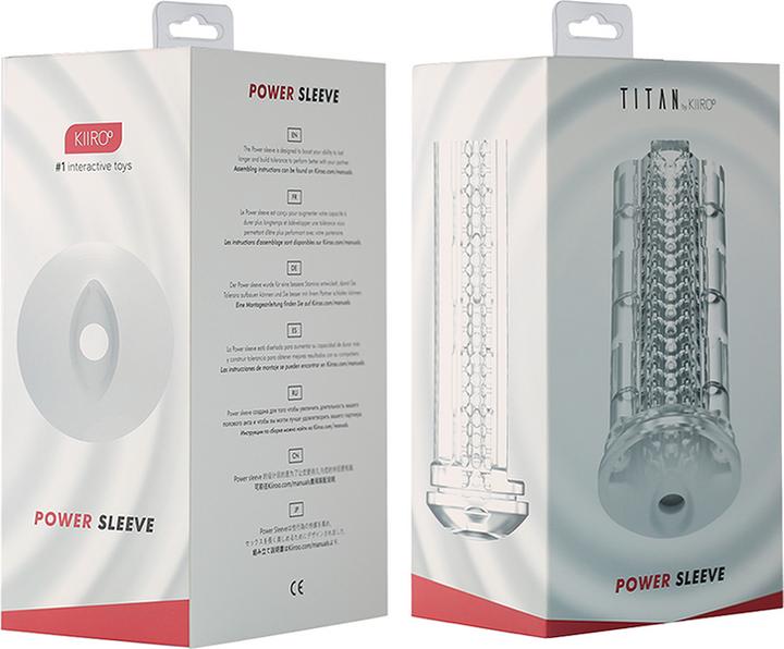 Actual product image Kiiroo titanium sleeve