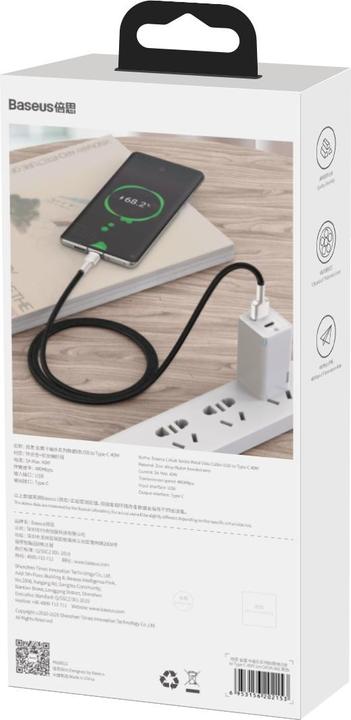 Actual product image Baseus USB type A - USB type C (2 m, USB 2.0)