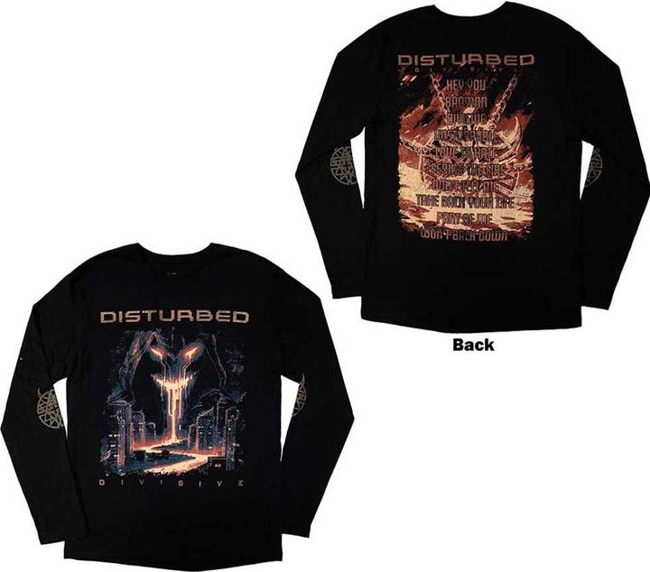 Disturbed European Tour 23 Divisive (Longsleeve)