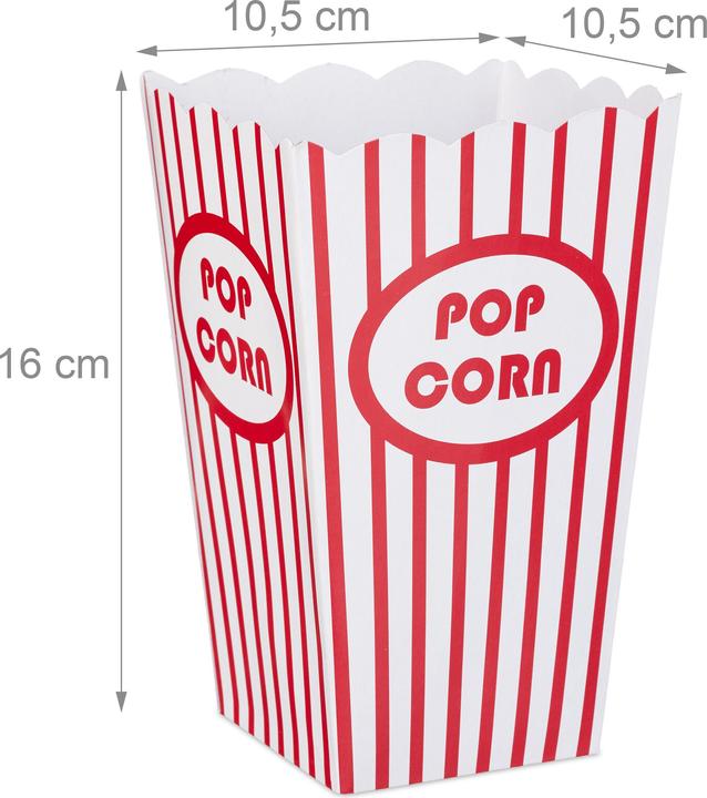 Actual product image Relaxdays 60x Sachets-pop-corn (60 x)