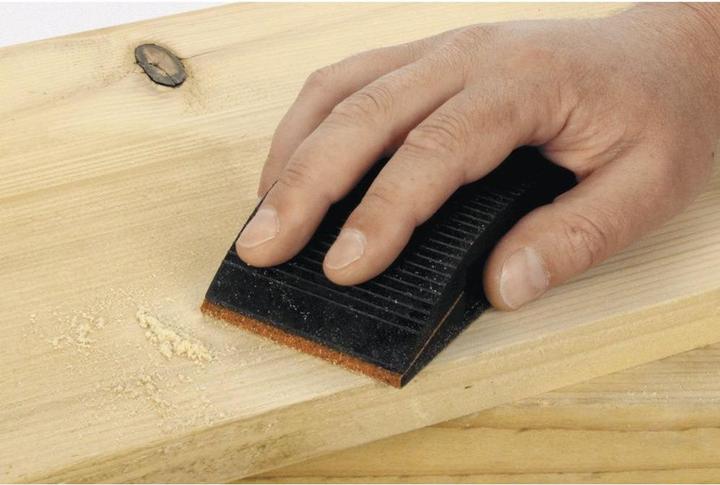Produktbild wolfcraft Schleifpapierrolle für Holz/Metall, 5 m x 115 mm, Körnung 100 (100)