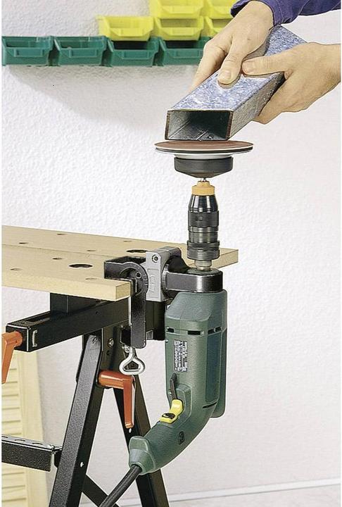 Produktbild wolfcraft Kombihalter, Alu-Druckguss, schwenkbar