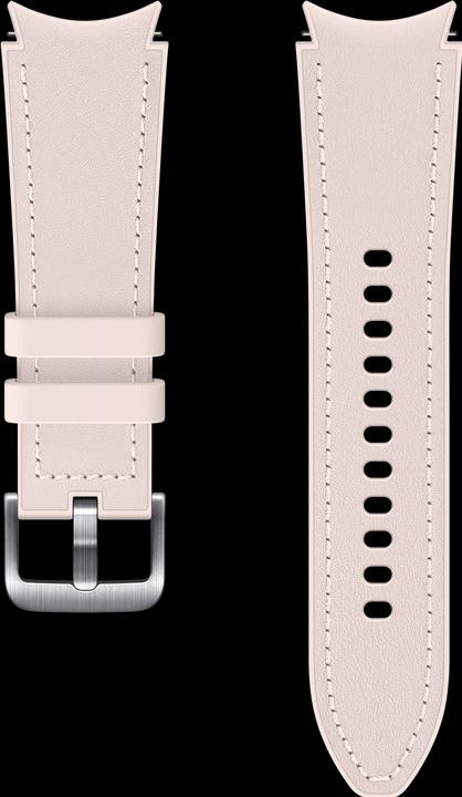 Samsung Hybrid Leather Band 20mm M/L Pin (20 mm, Fluoroélastomère, Cuir, Galaxy Watch, Galaxy Watch 4)