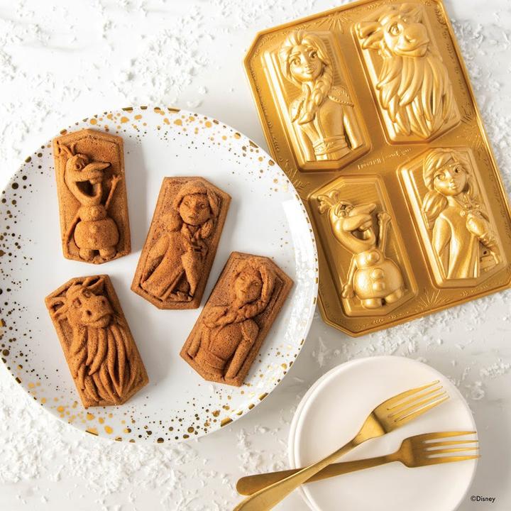 Produktbild Nordic Ware Backform Frozen 4 Figuren