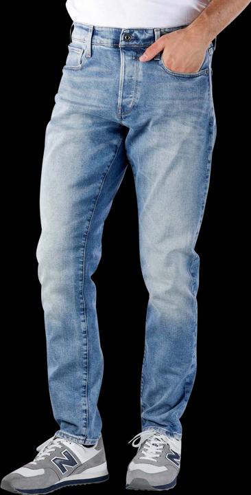 Image du produit G-Star 3301 Straight Tapered Jeans Elto Stretch indigo aged (W29/L32)