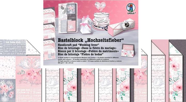 Image du produit Ursus Design Paper Craft Block Wedding (18 x)