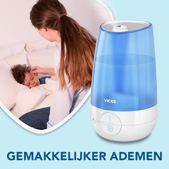 Actual product image Vicks Mini Kaltluft Ultraschall-Luftbefeuchter VUL565E (35 m²)