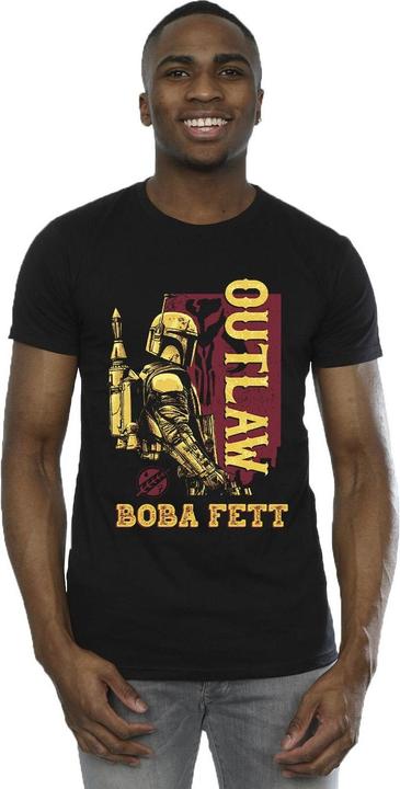 Produktbild Star Wars The Book Of Boba Fett Distressed Outlaw TShirt (XXL)
