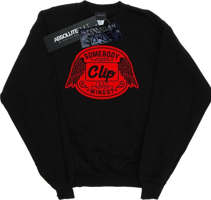 Supernatural Clip Your Wings Sweatshirt (XL)