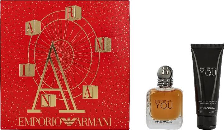 Giorgio Armani Set Emporio Stronger With You He Eau de Toilette 50ml+Shower Gel 75ml (Eau de Toilette, 50 ml)