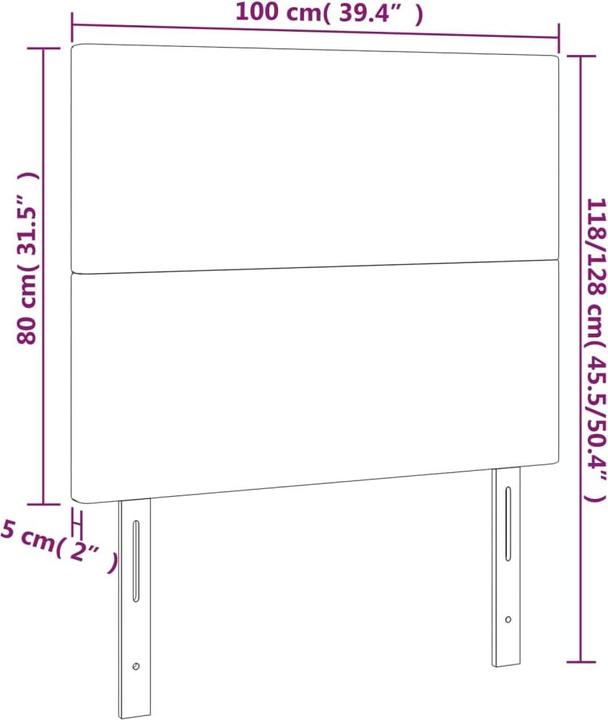 Produktbild VidaXL Ruben (144 x 5 x 128 cm)