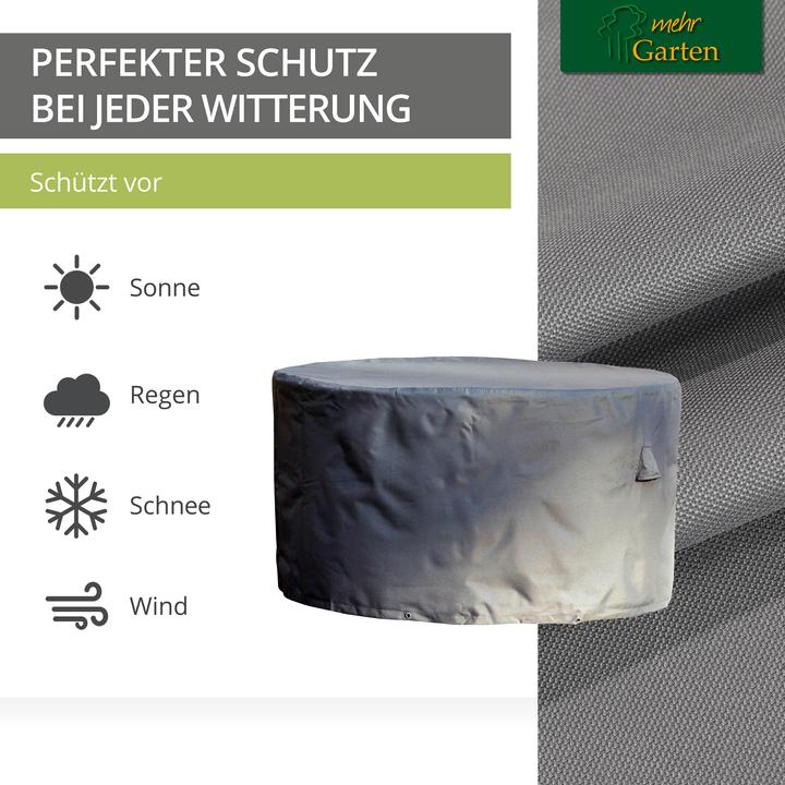 Produktbild Mehr Garten Premium Schutzhülle für Feuertisch eckig und rund