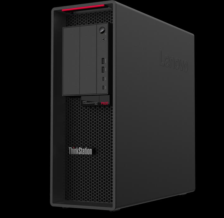 Actual product image Lenovo ThinkStation P620 (AMD Ryzen ThreadRipper PRO 5945WX, 64 GB, 1000 GB)