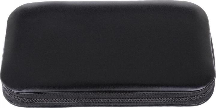 Immagine prodotto Sacher TR100R.0104 - Astuccio per manicure da 6 pezzi Set per manicure in pelle nera