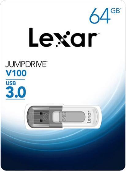 Image du produit Lexar JumpDrive V100 (64 Go, USB-A, USB 3.0)
