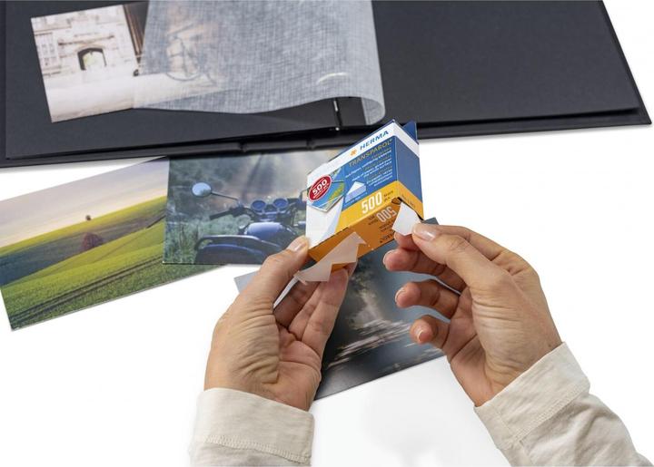 Actual product image Herma Photo corners