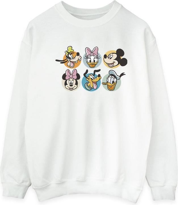 Immagine prodotto Disney Mickey Mouse And Friends Faces Felpa Uomo (XXL)