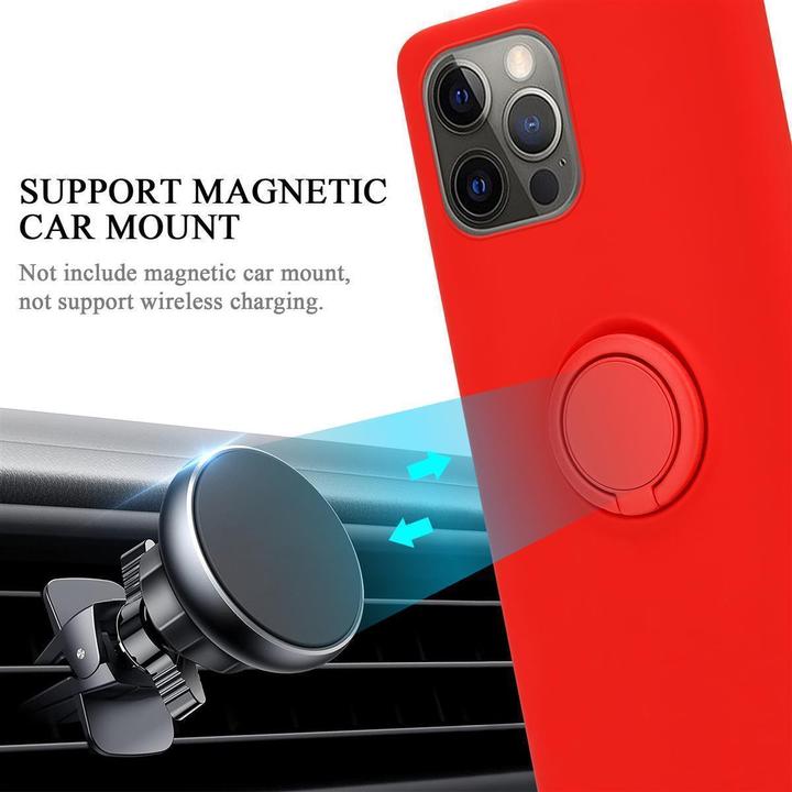 Actual product image Cadorabo TPU Liquid Ring Silicone Case Cover (Apple iPhone 13 Pro Max)
