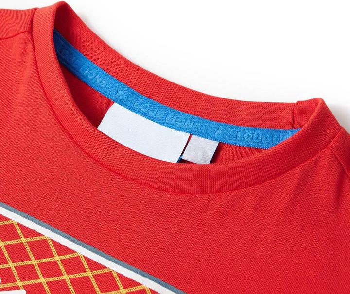 Produktbild VidaXL Kinder-T-Shirt Rot 140,Material: 100 % Baumwolle,Farbe (140)