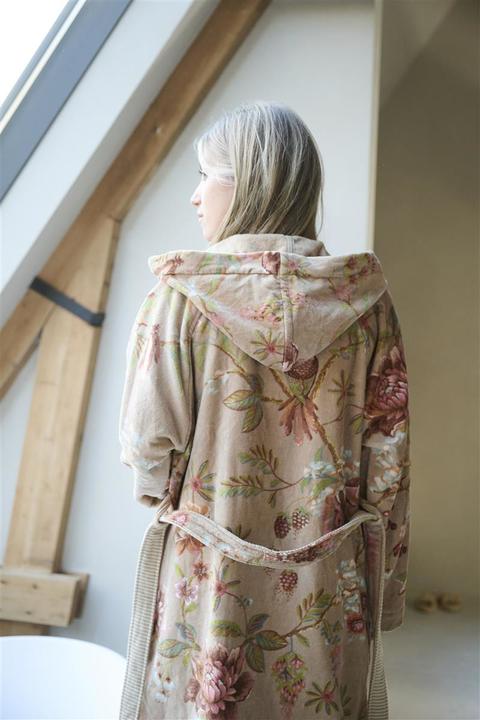 Actual product image PIP Studio Secret Garden bathrobe khaki L (1pc) (L)