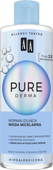 Oceanic Aa - Pure Derma normalizing micellar water for standard leather 400ml (Reinigungsmilch, 400 ml)
