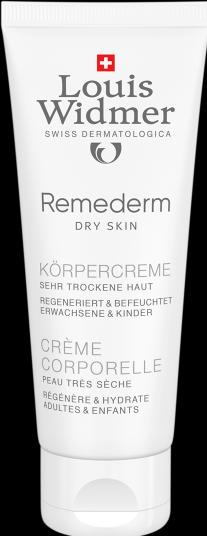 Actual product image Louis Widmer Remederm cream body cream tube unscented (Body cream, 75 ml)