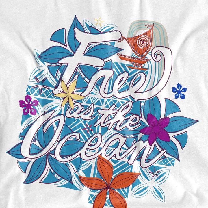 Immagine prodotto Moana Free As The Ocean Maglietta Adulto Unisex (XL)