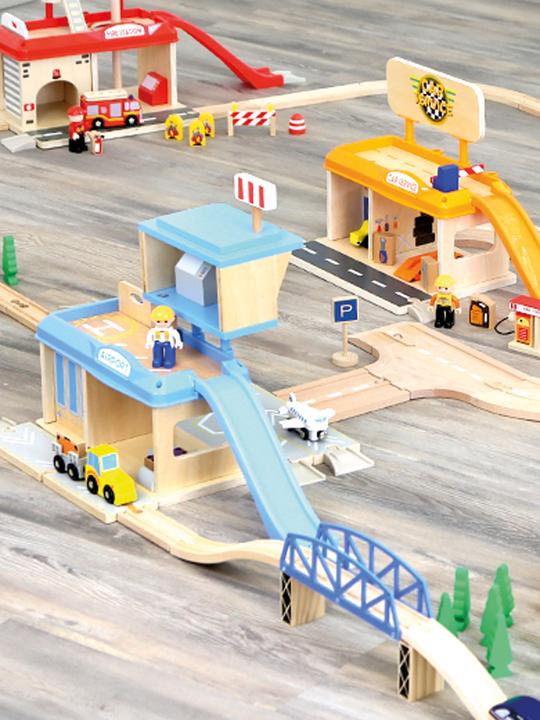 Actual product image small foot Road set curves