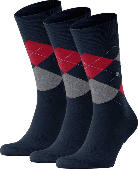 Burlington Socken Casual King - 20100 (3er Pack, 40 - 46)