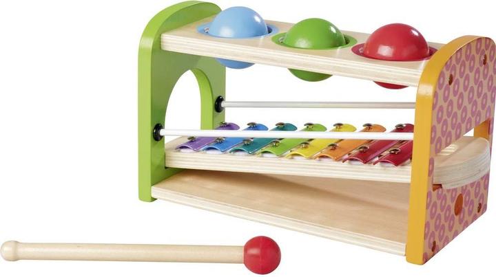Actual product image Eichhorn Xylophone knocking bench (German)