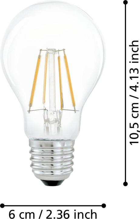 Actual product image EGLO Illuminant (E27, 4 W, 350 lm, 1 x, F)
