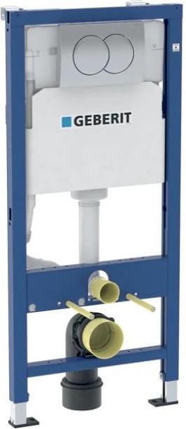 Actual product image Geberit Frame In Wall Delta Tank Chrome Button