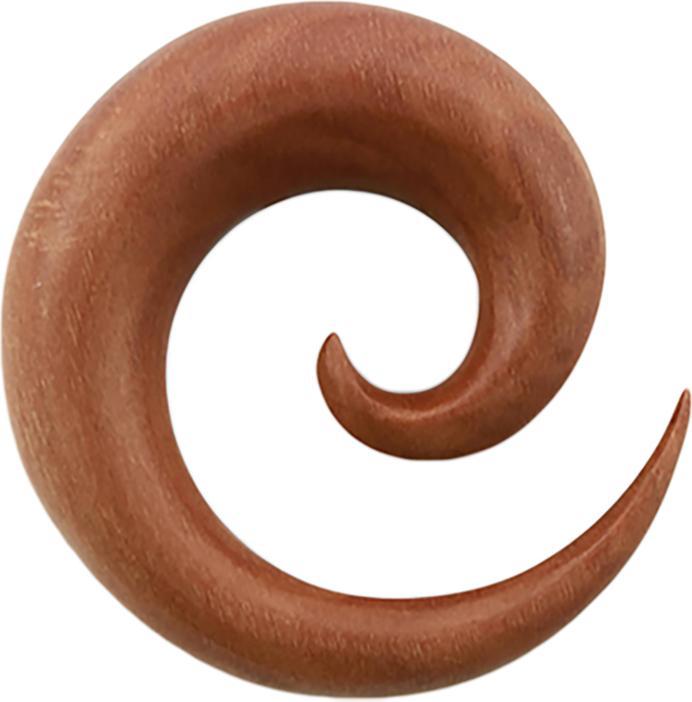 Produktbild Star Piercing Dehnspirale aus Sawoholz (ohne Messing, Organisch)