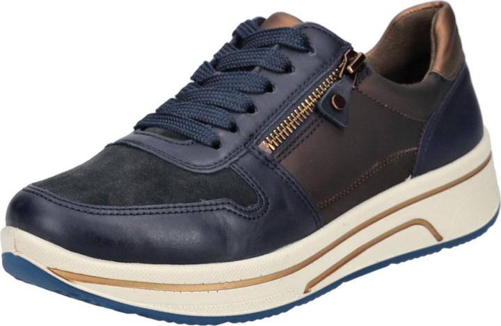 Blu/marrone