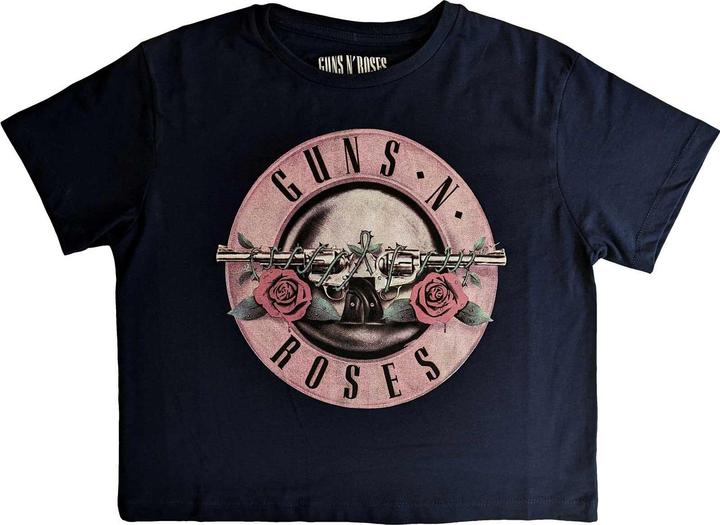 Guns N Roses Classic Logo Kurzes Top
