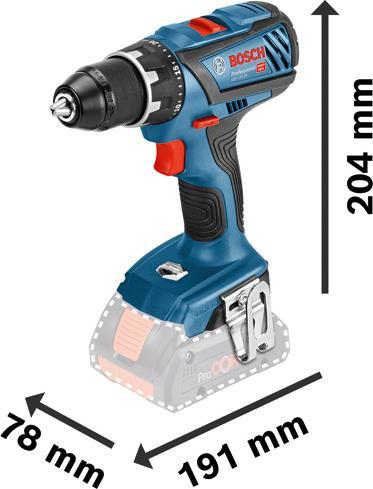 Actual product image Bosch Professional GSR 18V-28 (Rechargeable battery operated)
