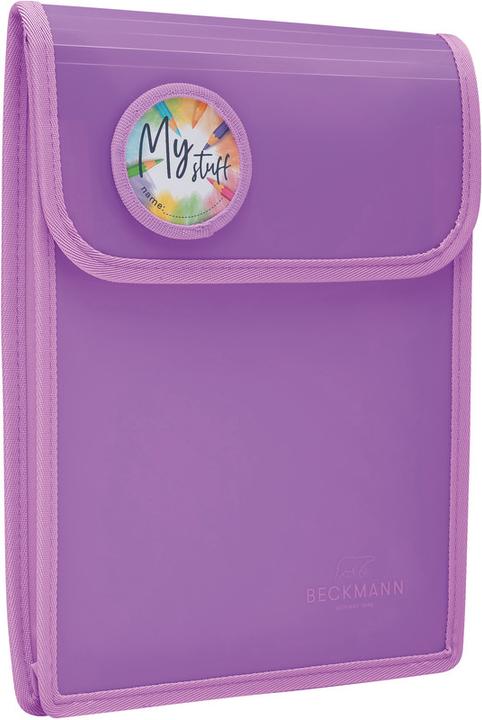 Actual product image Beckmann Notebook folder A4 Purple
