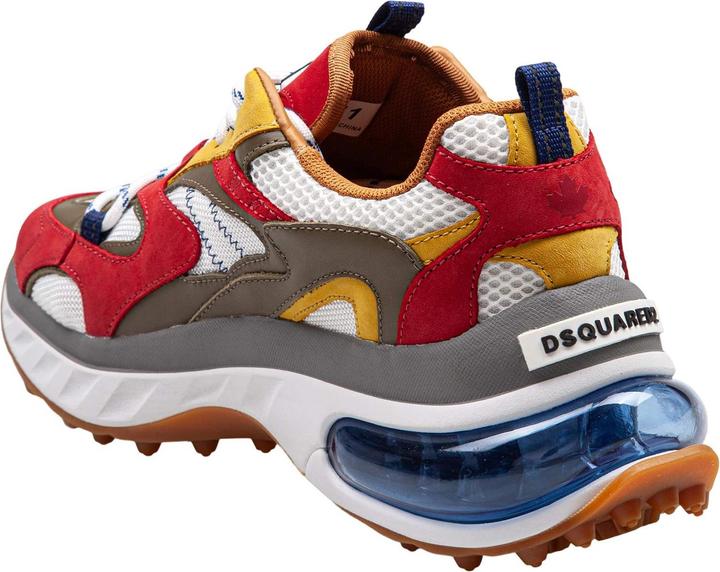 Produktbild Dsquared2 multicolor suede and mesh bubble sneakers (42)