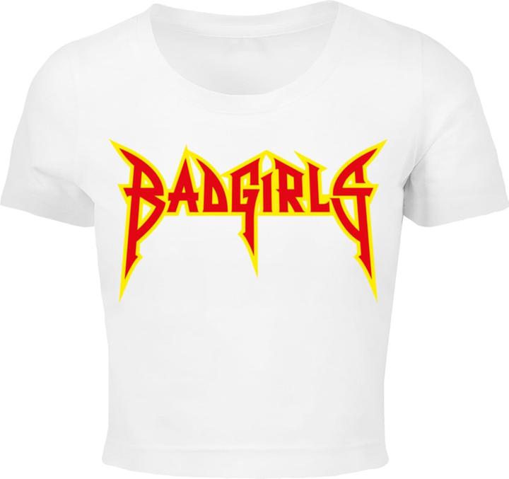Miss Tee Badgirls Cropped Tee - 105751