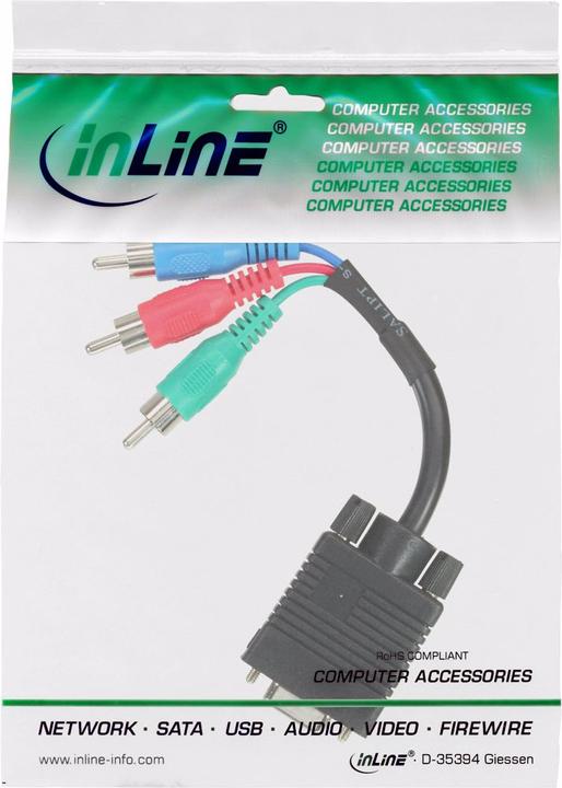 Produktbild InLine VGA RGB (0.15 m, Cinch)