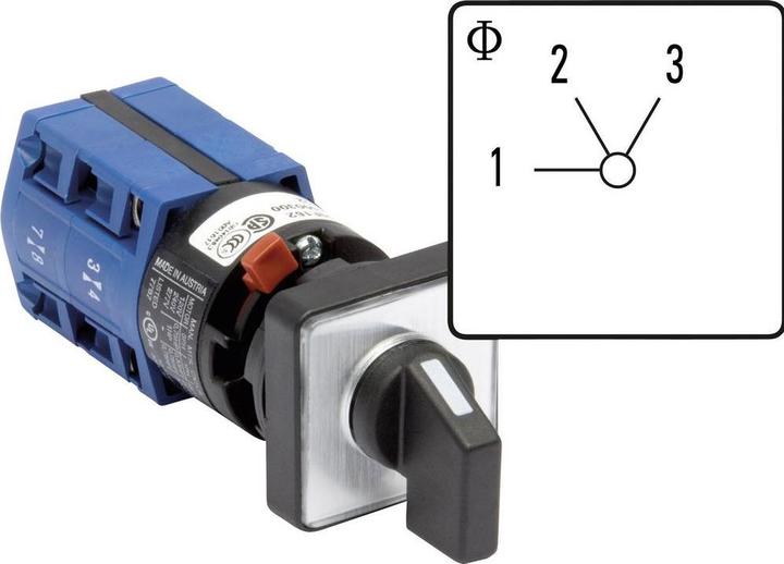 Image du produit Kraus & Naimer Commutateur à plots 10 A CG4