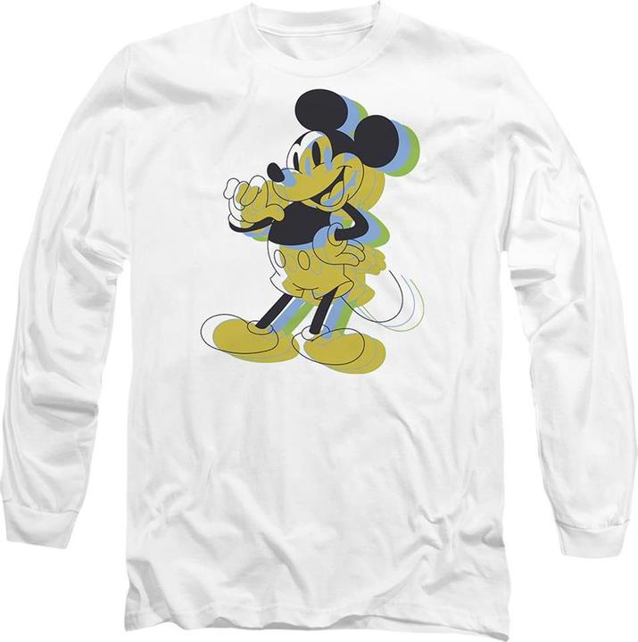 Actual product image Disney Unisex Adult Trippy Mickey Mouse T-Shirt (L)