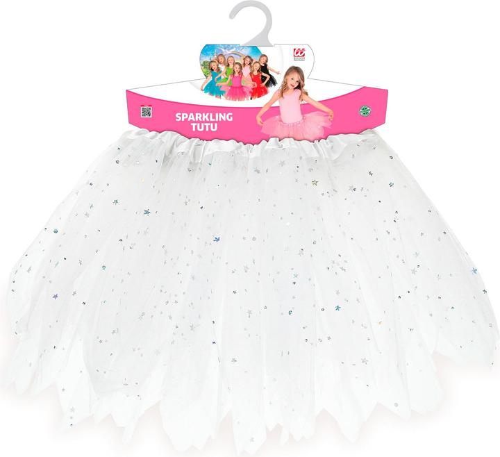 Produktbild Widmann WEIssER GLITZERNDER TUTU 30 cm