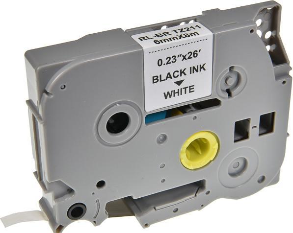 Produktbild Neutral PTOUCH 6mm WEISS-SCHWARZ (0.60 cm, Weiss)