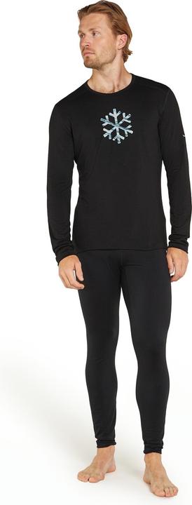 Actual product image Icebreaker Merino 200 Oasis L/S Crewe POW (L)
