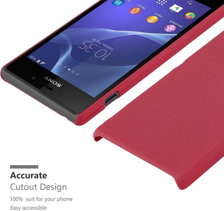 Image du produit Cadorabo Couverture rigide Frosty Cover (Sony Xperia M2 Aqua, Sony Xperia M2)