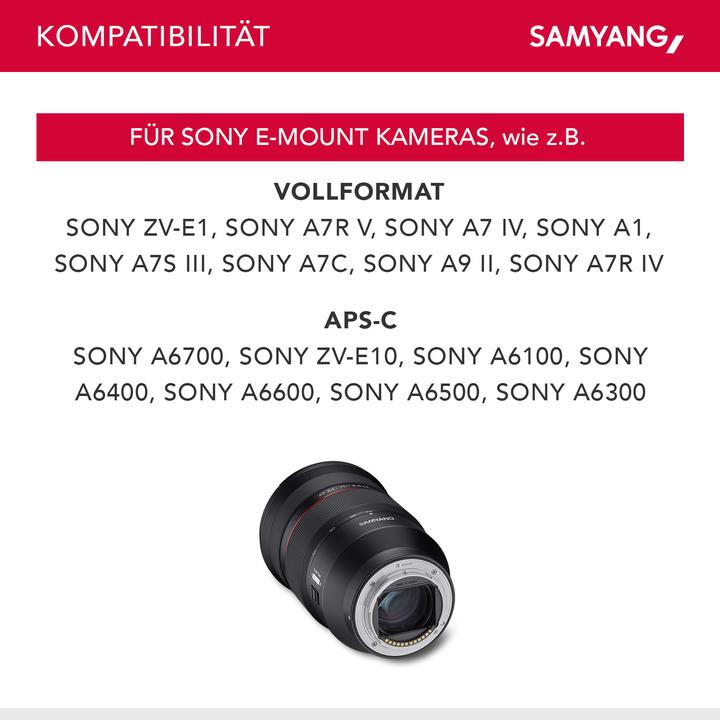 Produktbild Wiltec F2,8 (Sony E, Vollformat, APS-C / DX)