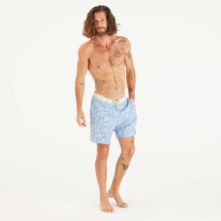 Produktbild Olaian Men’s Swim Shorts Surf 100 18” Long - Flora Blue (M)
