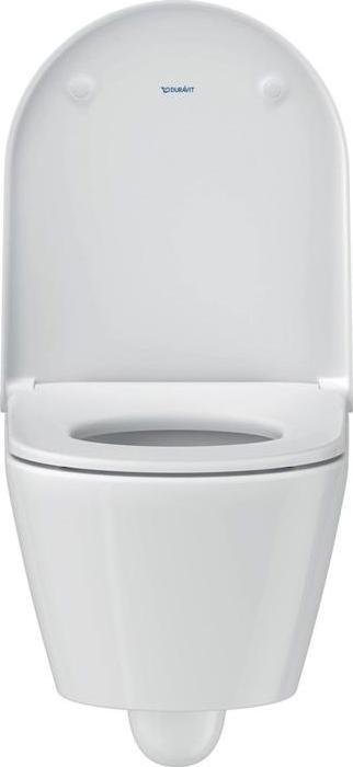 Produktbild Duravit Wand-Tiefspül-WC D-NEO rimless HygieneGlaze weiss
